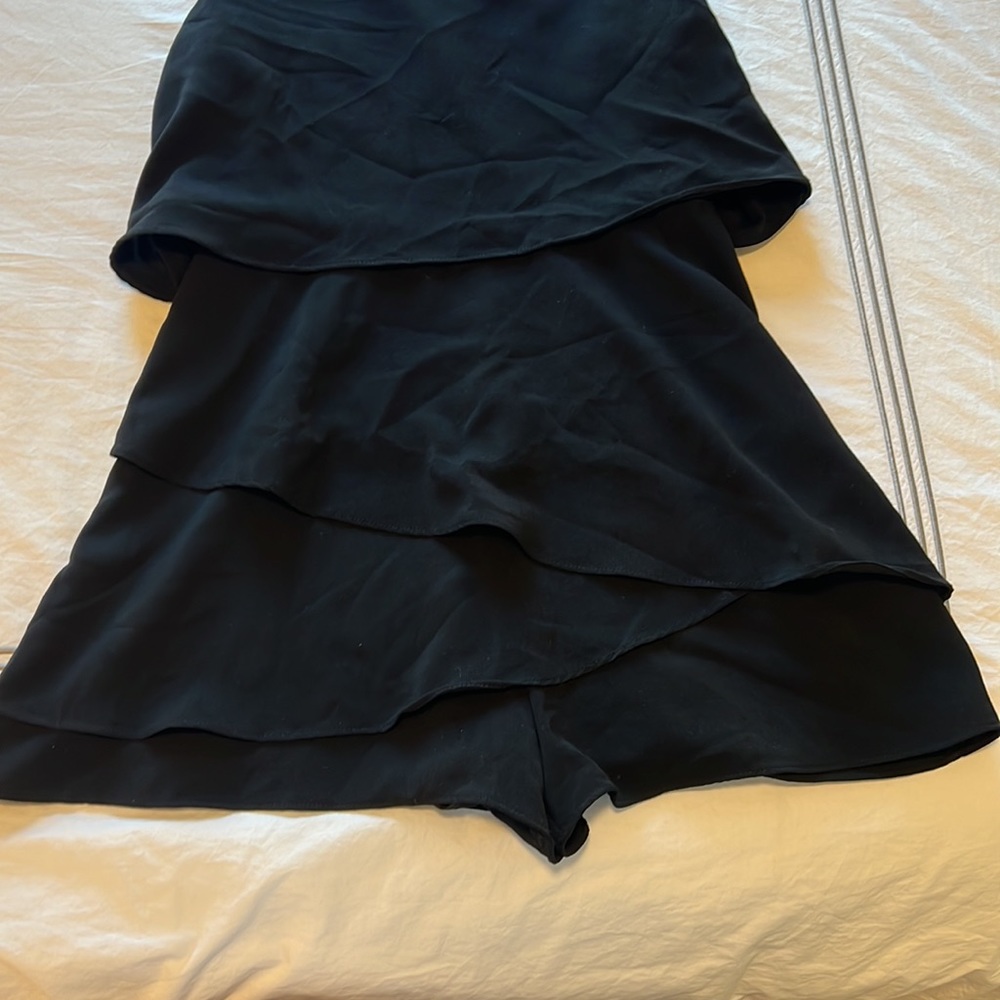 Do+Be Black High Neck Romper - image 2